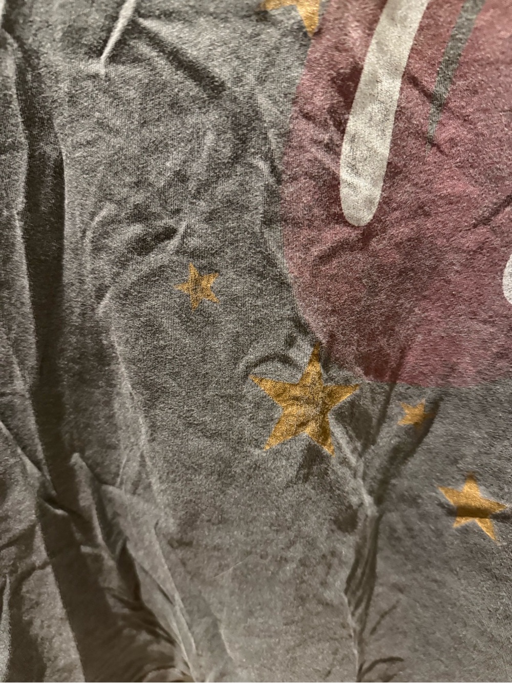 Daydreamer Charcoal Graphic Tongue & Stars Tee - Picture 2 of 3